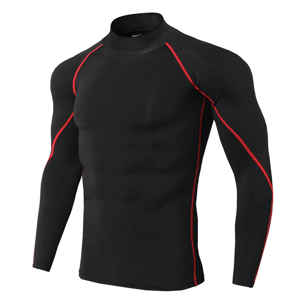 T-shirt de Compression Sportif pour Homme™