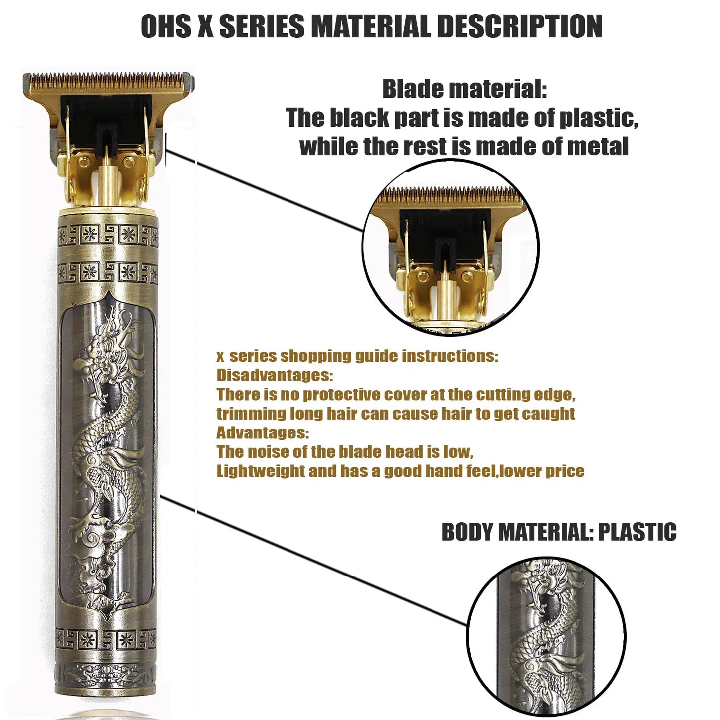 Tondeuse Professionnelle de Précision TM