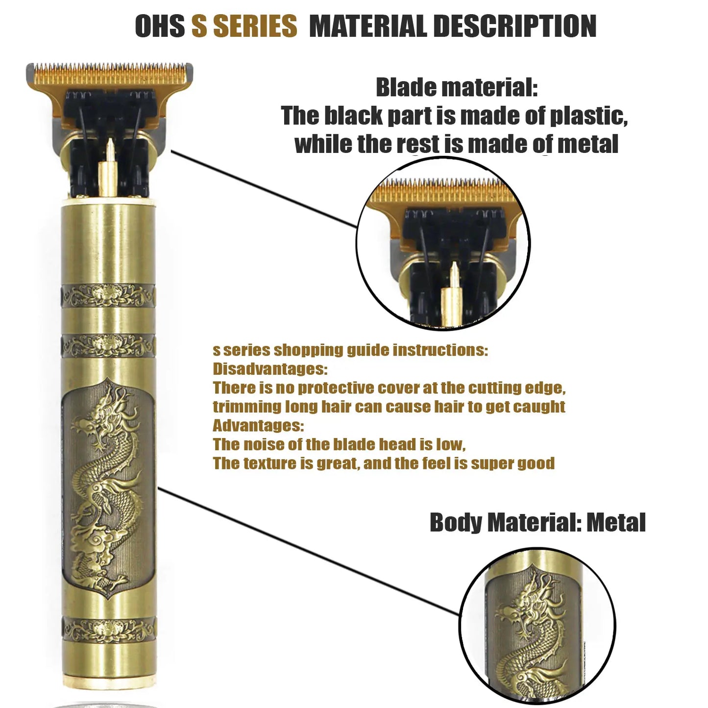 Tondeuse Professionnelle de Précision TM