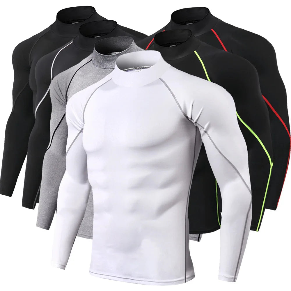 T-shirt de Compression Sportif pour Homme™