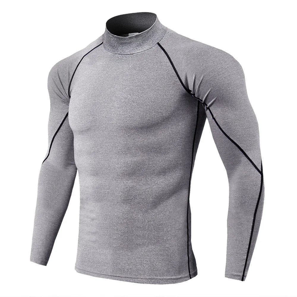 T-shirt de Compression Sportif pour Homme™