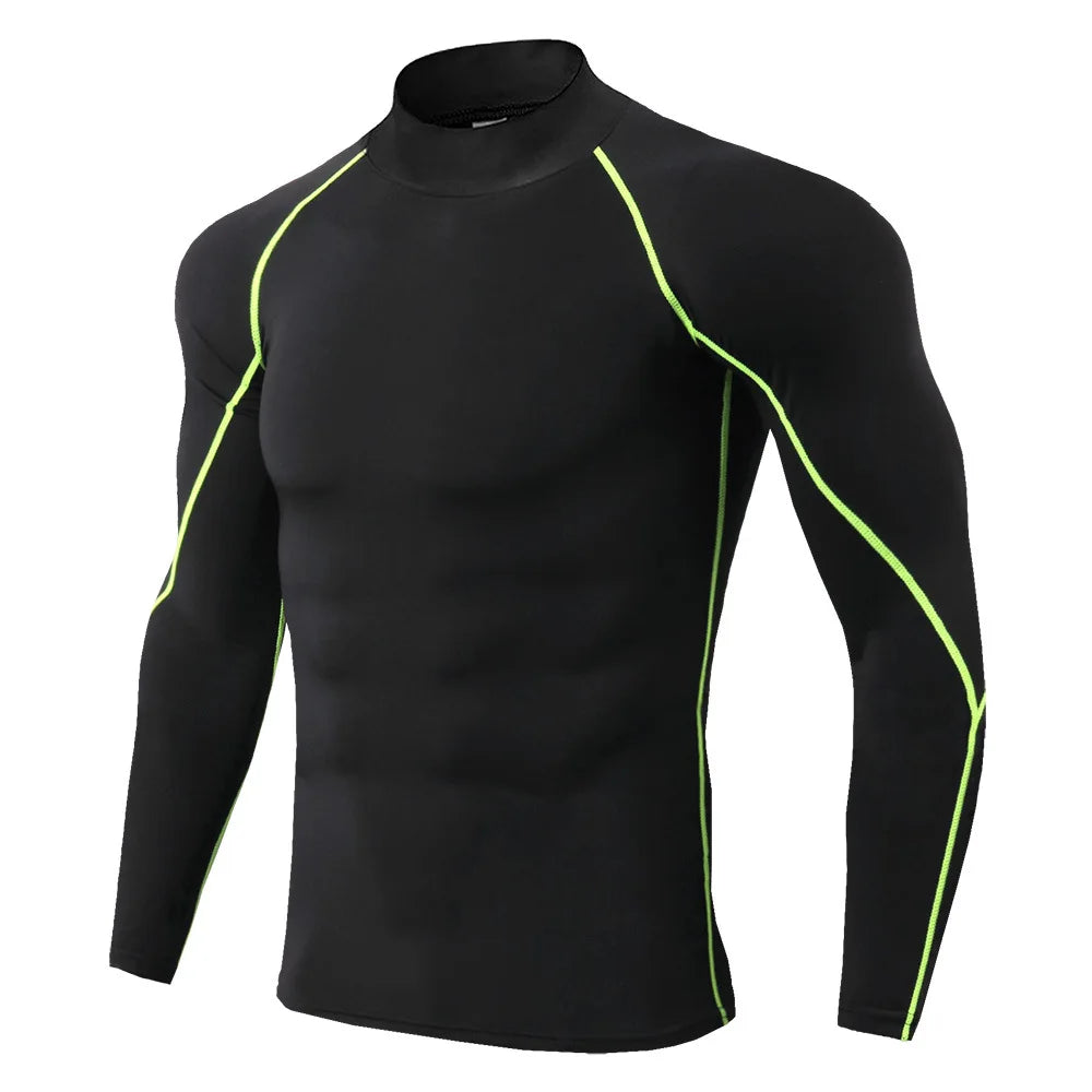 T-shirt de Compression Sportif pour Homme™